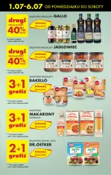 Gazetka promocyjna Biedronka - Od poniedzialku - Gazetka - ważna od 06.07 do 06.07.2024 - strona 41 - produkty: Makaron, Obrus
