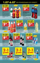 Gazetka promocyjna Biedronka - Od poniedzialku - Gazetka - ważna od 06.07 do 06.07.2024 - strona 49 - produkty: Sok, Mus, Koc, Gin, Gra, Lemoniada, Red Bull, Coca-Cola, Napoje, Lack, Schweppes, Hellena, Napój gazowany, Syrop, Limonka, Fanta, Sprite, Napój, Fa