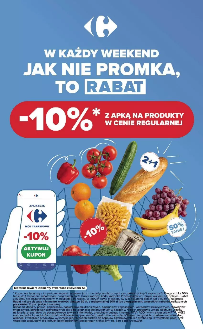 Gazetka promocyjna Carrefour - Gazetka Carrefour, Market w SUMIE od środy WEEKEND OKAZJI - ważna 12.08 do 14.08.2026 - strona 11 - produkty: Gra, Inka, Papier, Piwa, Pojemnik, Por, Telefon