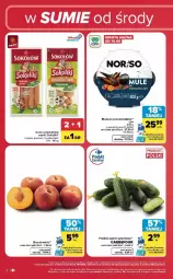 Gazetka promocyjna Carrefour - Gazetka Carrefour, Market w SUMIE od środy WEEKEND OKAZJI - Gazetka - ważna od 14.08 do 14.08.2026 - strona 2 - produkty: Sok, Jaja, Parówki, Lion, Szynka, Mule, Grunt, LG, Fa