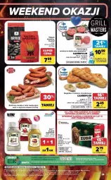 Gazetka promocyjna Carrefour - Gazetka Carrefour, Market w SUMIE od środy WEEKEND OKAZJI - Gazetka - ważna od 14.08 do 14.08.2026 - strona 3 - produkty: Piwo, Dawtona, Ser, Por, Węgiel drzewny, Hamburger, Bagietka, Burger
