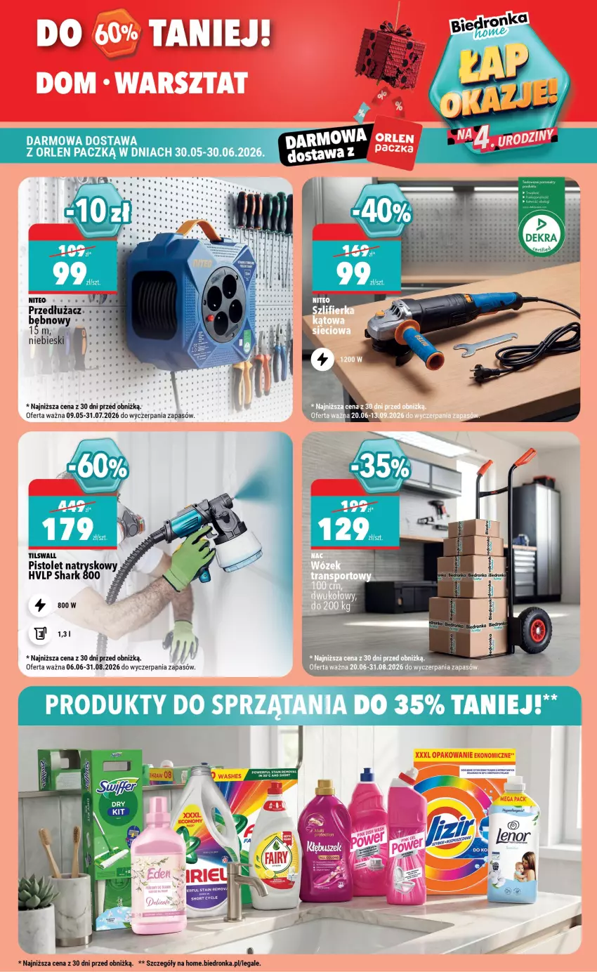 Gazetka promocyjna Biedronka - Gazetka - ważna 20.06 do 27.06.2026 - strona 5 - produkty: Pistolet