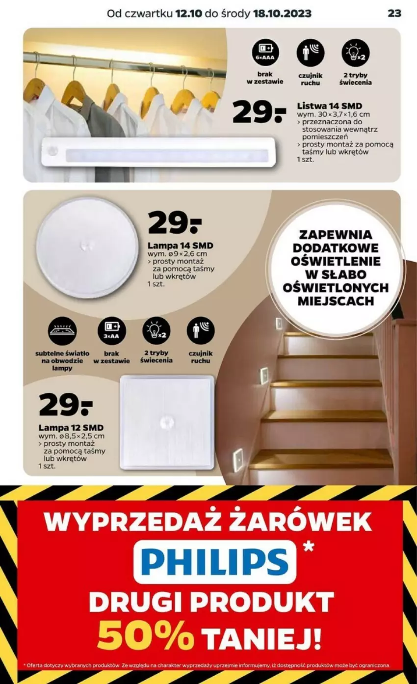 Gazetka promocyjna Netto - ważna 12.10 do 18.10.2023 - strona 9 - produkty: Lampa, Wkręt, Wkrętów