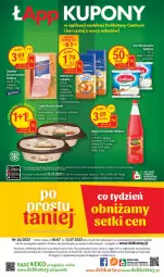 Gazetka promocyjna Delikatesy Centrum - Gazetka DC26 - Gazetka - ważna od 12.07 do 12.07.2023 - strona 32 - produkty: Mozzarella, Makaron, Sok, Ser, Rum, Gra, Zlew, Szynka, Oranżada, Hellena, Galbani, Napój, Mobil