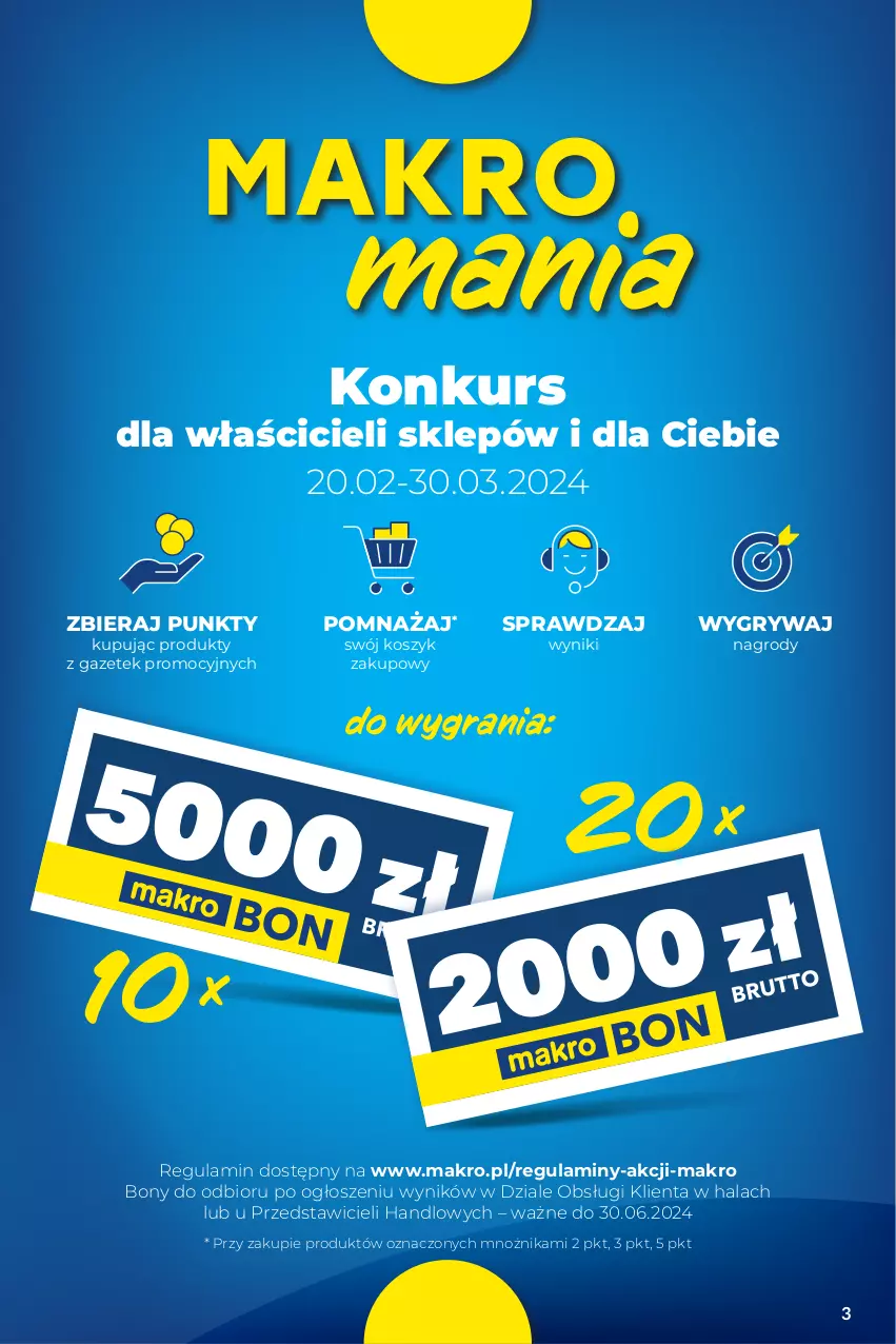 Gazetka promocyjna Makro - Oferta dla Twojego biznesu - ważna 20.02 do 04.03.2024 - strona 3 - produkty: Gra, Gry, Kosz, Noż