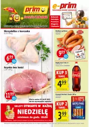 Gazetka promocyjna Prim Market - Gazetka - Gazetka - ważna od 21.07 do 21.07.2021 - strona 1 - produkty: Kurczak, Sok, Pekpol, Parówki, Szynka, Grill, Napój, Berlinki