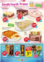 Gazetka promocyjna Prim Market - Gazetka - Gazetka - ważna od 21.07 do 21.07.2021 - strona 10 - produkty: Kit Kat, Sok, Ser, Cukier, Kaktus, Pasek, Lion, Lody, Mleczko, Prima, Algida, Ptasie mleczko, Dan Cake, LG