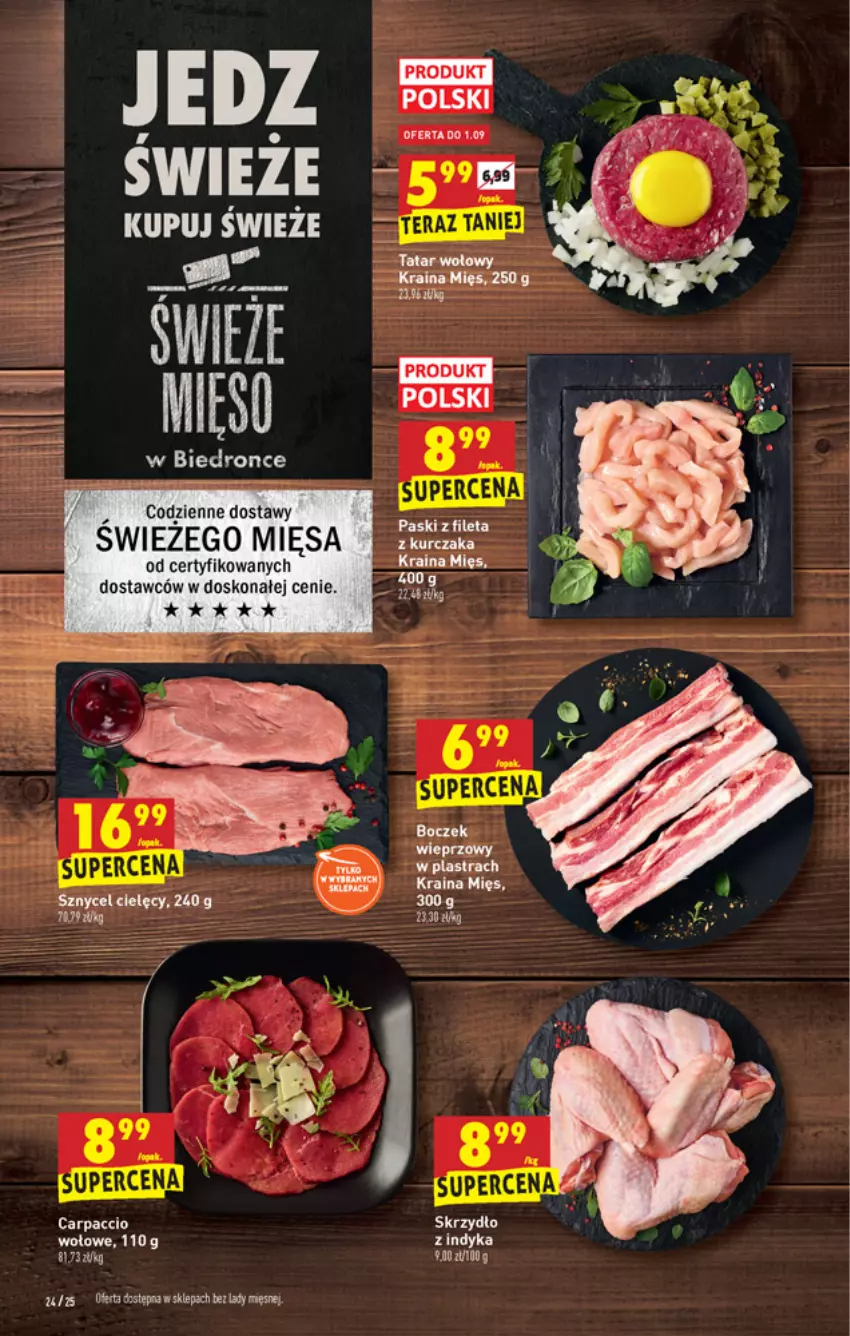 Gazetka promocyjna Biedronka - W tym tygodniu - ważna 30.08 do 04.09.2021 - strona 24 - produkty: BIC, Carpaccio, Kurczak