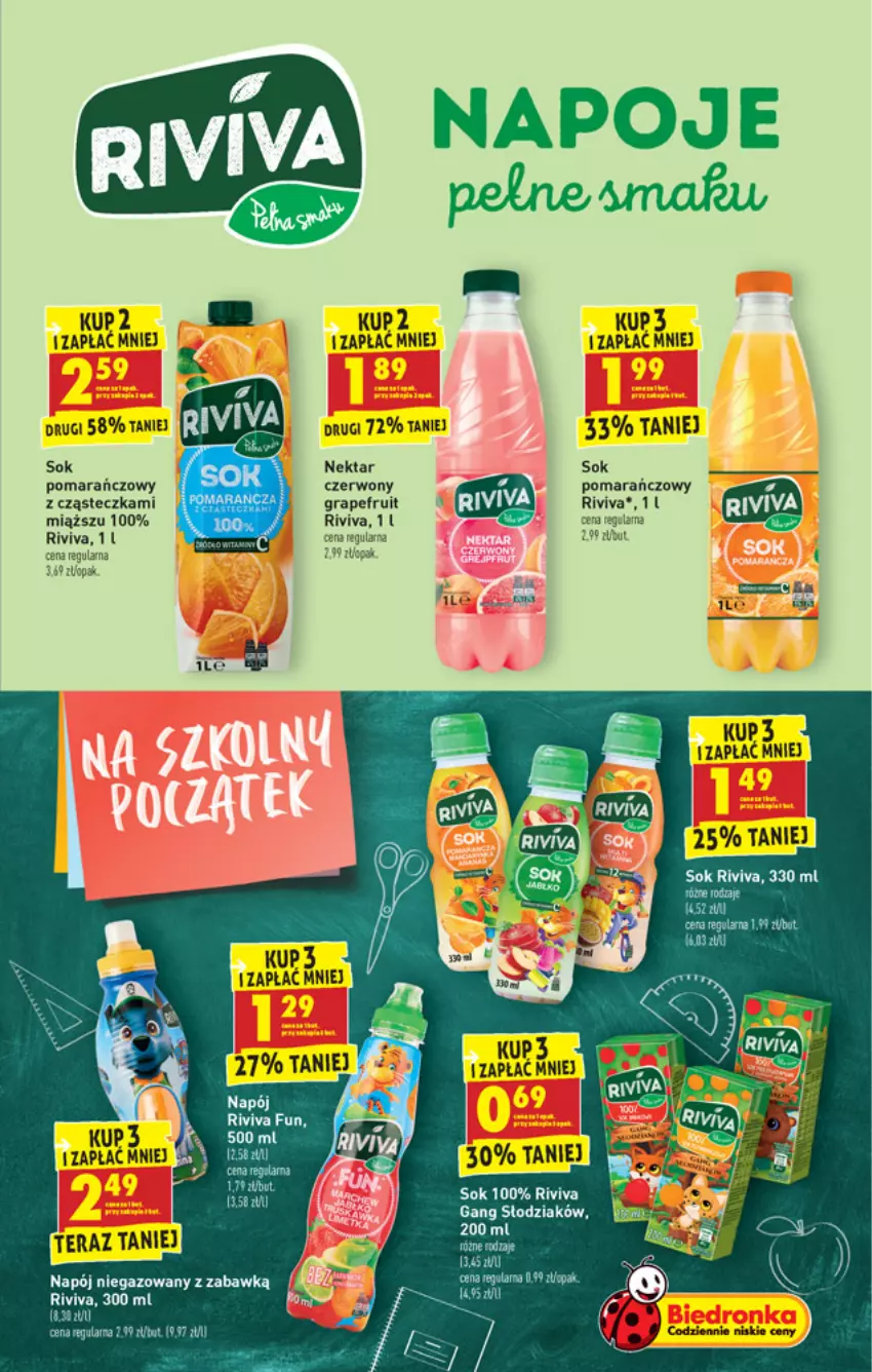 Gazetka promocyjna Biedronka - W tym tygodniu - ważna 30.08 do 04.09.2021 - strona 47 - produkty: Gra, Napój, Napój niegazowany, Napoje, Nektar, Sok