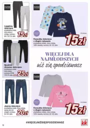 Gazetka promocyjna Kik - Gazetka - ważna od 14.09 do 14.09.2024 - strona 4 - produkty: Gin, Kosz, Koszulka, Dres, Legginsy, Dzieci, Spodnie, Spodnie dresowe