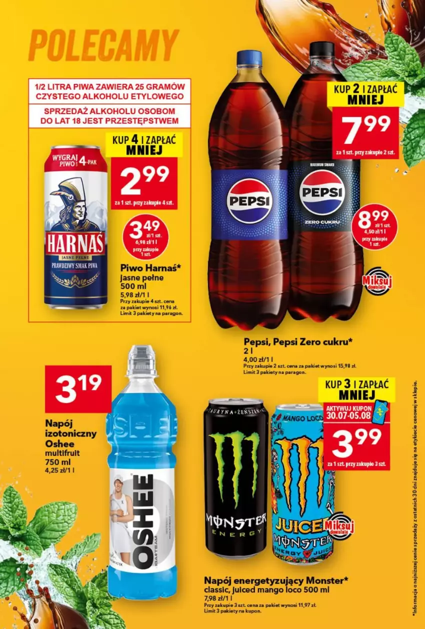 Gazetka promocyjna Lewiatan - Gazetka ogólnopolska - ważna 30.07 do 05.08.2026 - strona 8 - produkty: Gra, Mango, Piwa