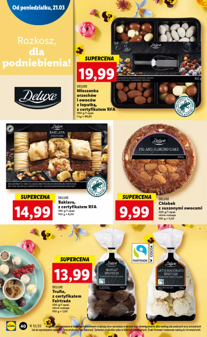 Gazetka promocyjna Lidl - GAZETKA - ważna 21.03 do 23.03.2022 - strona 40 - produkty: Chleb, Fa