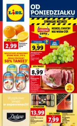 Gazetka promocyjna Lidl - GAZETKA - Gazetka - ważna od 23.03 do 23.03.2022 - strona 1 - produkty: Makaron, Ser, Pomarańcze, Szynka, Deser, Waga