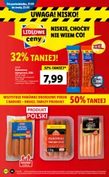 Gazetka promocyjna Lidl - GAZETKA - Gazetka - ważna od 23.03 do 23.03.2022 - strona 16 - produkty: Por, Parówki, PIKOK, Kabanos, Waga