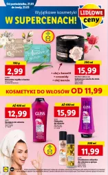 Gazetka promocyjna Lidl - GAZETKA - Gazetka - ważna od 23.03 do 23.03.2022 - strona 60 - produkty: Bielenda, Masło do ciała, Odżywka, Mydło, Masło, Olej, Fa