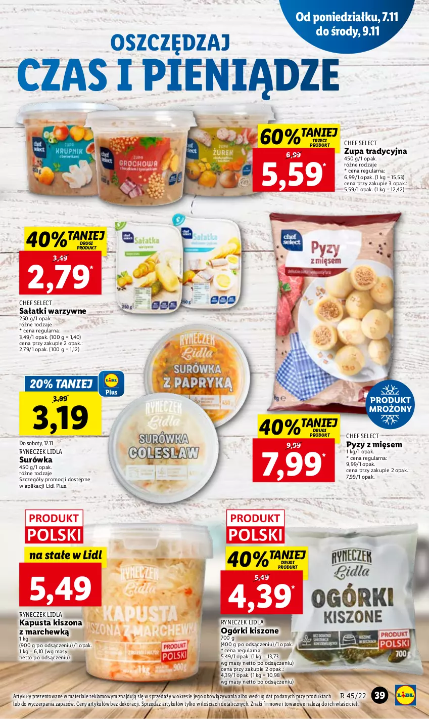 Gazetka promocyjna Lidl - GAZETKA - ważna 07.11 do 09.11.2022 - strona 43 - produkty: Sałat, Surówka, Zupa