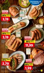 Gazetka promocyjna Lidl - GAZETKA - Gazetka - ważna od 09.11 do 09.11.2022 - strona 25 - produkty: Szynka, Kiełbasa krucha, Kiełbasa