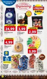 Gazetka promocyjna Lidl - GAZETKA - Gazetka - ważna od 09.11 do 09.11.2022 - strona 30 - produkty: Cukier, Jutrzenka, Kawa, Wawel, Sękacz, Galaretki, Cukierki, Gala