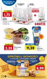 Gazetka promocyjna Lidl - GAZETKA - Gazetka - ważna od 09.11 do 09.11.2022 - strona 42 - produkty: Ser, Por, Pur, Gra, Danone, Jogurt, Actimel, Lovi, Pilos, Smoothie, Deser, Mango