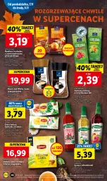 Gazetka promocyjna Lidl - GAZETKA - Gazetka - ważna od 09.11 do 09.11.2022 - strona 50 - produkty: Tchibo, Torebka, Kawa rozpuszczalna, Kawa, Herbata czarna, Lack, Lipton, Syrop, Herbata, Herbapol