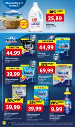 Gazetka promocyjna Lidl - GAZETKA - Gazetka - ważna od 09.11 do 09.11.2022 - strona 68 - produkty: Por, Finish, Lovela, Tablet, Mleczko do prania, Mleczko, Zmywarki, Tabletki do zmywarki, Fa