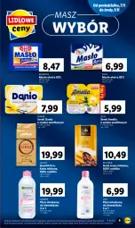 Gazetka promocyjna Lidl - GAZETKA - Gazetka - ważna od 09.11 do 09.11.2022 - strona 9 - produkty: Makijaż, Ser, Danone, Bell, Płyn micelarny, Kawa mielona, Kawa, Mlekovita, Serek, Pilos, Garnier, Danio, Lavazza, Bella, Masło, Mleko