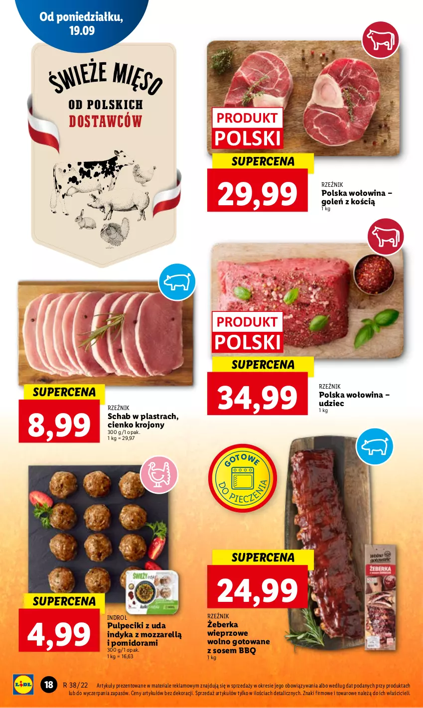 Gazetka promocyjna Lidl - GAZETKA - ważna 19.09 do 21.09.2022 - strona 20 - produkty: Piec, Sos, Wołowina