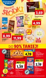 Gazetka promocyjna Lidl - GAZETKA - Gazetka - ważna od 21.09 do 21.09.2022 - strona 34 - produkty: Ciastka, Rust, Praliny, Bounty, Czekolada mleczna, Herbatniki, Tonik, Czekolada, Galaretki, Dzieci, Baton, Gala, Kakao