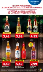 Gazetka promocyjna Lidl - GAZETKA - Gazetka - ważna od 21.09 do 21.09.2022 - strona 39 - produkty: Piwa, Gra, Prima