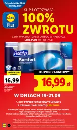 Gazetka promocyjna Lidl - GAZETKA - Gazetka - ważna od 21.09 do 21.09.2022 - strona 4 - produkty: Piwa, Papier, Papier toaletowy, Znicz, Flora, Olej