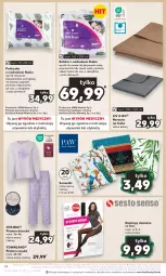 Gazetka promocyjna Kaufland - Gazetka tygodnia - Gazetka - ważna od 06.03 do 06.03.2024 - strona 74 - produkty: Top, Ser, Gra, Kołdra, Serwetki, Rajstopy, Dres, Narzuta, Poduszka, Piżama