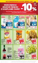 Gazetka promocyjna Kaufland - Gazetka tygodnia - Gazetka - ważna od 06.03 do 06.03.2024 - strona 80 - produkty: Kurczak, Ser, Cukier, Kukurydza konserwowa, Chipsy, Ziemniaki, Tusz, Płyn do płukania, Winogrona, Syrop, Pudliszki, Wino, Herbapol, Kukurydza, Mleko