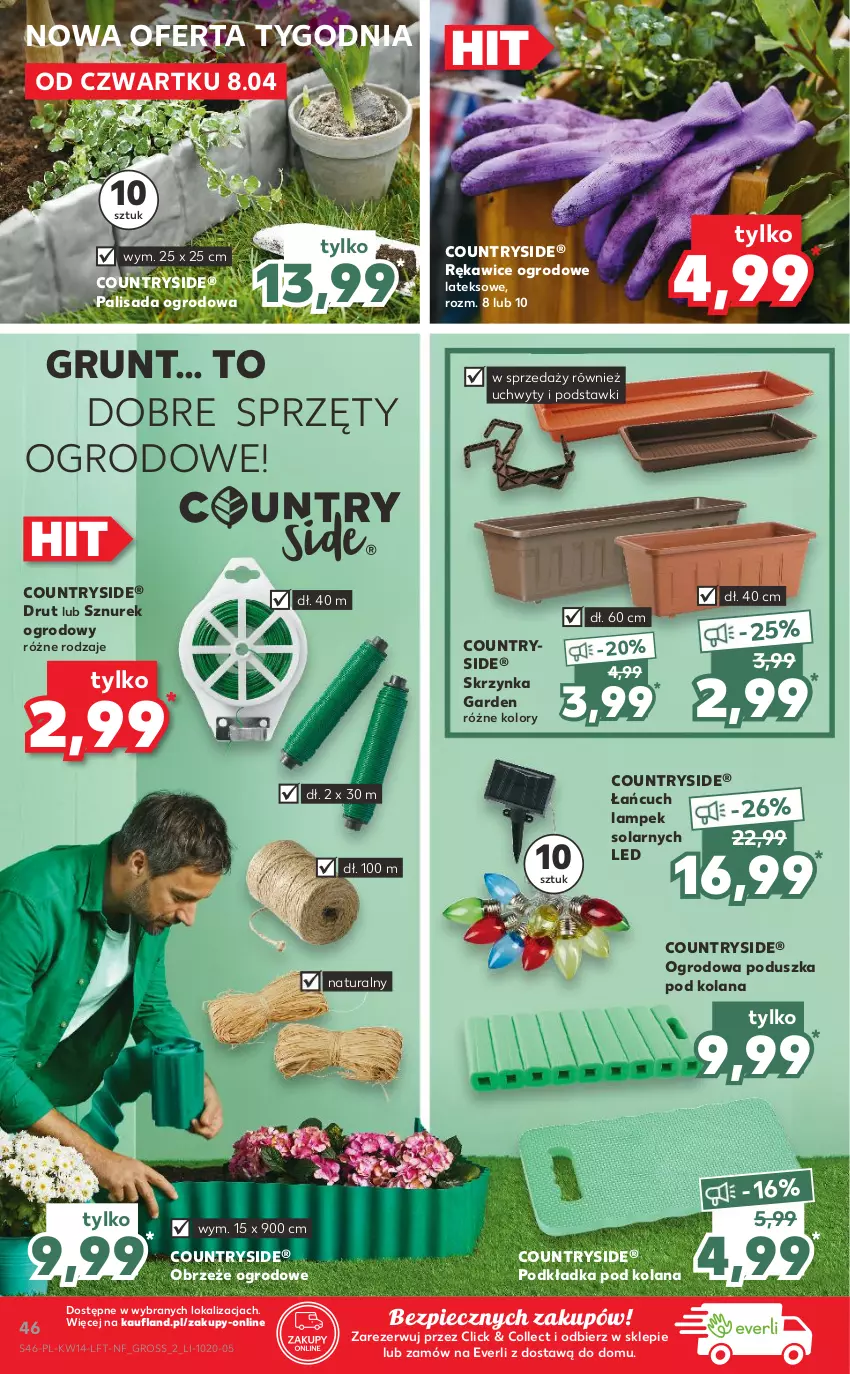 Gazetka promocyjna Kaufland - ważna 08.04 do 14.04.2021 - strona 46 - produkty: Grunt, LANA, Piec, Podkład, Podkładka, Poduszka, Rękawice, Sznurek, Uchwyty