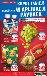 Gazetka promocyjna Kaufland - Gazetka - ważna od 14.04 do 14.04.2021 - strona 4 - produkty: Piec, Ser, BIC, Chipsy, Winogrona, Mysz, Müller, Napój mleczny, Gouda, Wino, Napój