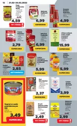 Gazetka promocyjna Netto - Gazetka spożywcza - Gazetka - ważna od 26.02 do 26.02.2022 - strona 12 - produkty: Jabłka prażone, Majonez, Ketchup, Makaron, Dawtona, Sos, Ryż, Gin, Cukier, Królewski, Rust, Zupa, Diamant, Goliard, Lion, Fasola, Szprot, Szprot w sosie, Krupnik, Oliwa z oliwek, Pudliszki, Cukier trzcinowy, Groch, Budyń, Jabłka, Fa
