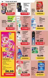 Gazetka promocyjna Netto - Gazetka spożywcza - Gazetka - ważna od 26.02 do 26.02.2022 - strona 18 - produkty: Domestos, Naturell, Płyn do płukania jamy ustnej, Pantene, Finish, Rexona, Dezodorant, Tablet, Proszek do prania, Sheba, Płyn do płukania, Szampon, Tytan, Podpaski, Fairy, Płyn do mycia, Odżywka, Zmywarki, Kapsułki do prania, Tabletki do zmywarki, Naturella, Fa