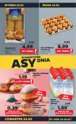 Gazetka promocyjna Netto - Gazetka spożywcza - Gazetka - ważna od 26.02 do 26.02.2022 - strona 3 - produkty: Pączek, Ciastka, Jaja, Mleko