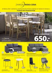 Gazetka promocyjna Jysk - Oferta tygodnia - Gazetka - ważna od 07.06 do 07.06.2022 - strona 6 - produkty: Sos, Szezlong, Stolik, Stół, Krzesło, Aksam, Siedzisko, Fotel, Kanapa