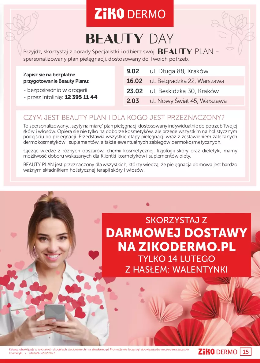 Gazetka promocyjna Ziko - Gazetka Ziko Dermo - ważna 09.02 do 22.02.2023 - strona 15 - produkty: Gra, LG, Por, Tera