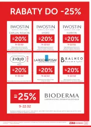 Gazetka promocyjna Ziko - Gazetka Ziko Dermo - Gazetka - ważna od 22.02 do 22.02.2023 - strona 23 - produkty: Ser, Pur, Iwostin, La Roche-Posay, Ziaja