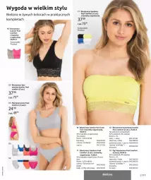 Gazetka promocyjna Bonprix - Wyruszaj naprzeciw przygodzie! - Gazetka - ważna od 08.02 do 08.02.2022 - strona 119 - produkty: Biustonosz, Wełna, Bielizna, Figi, Lazur