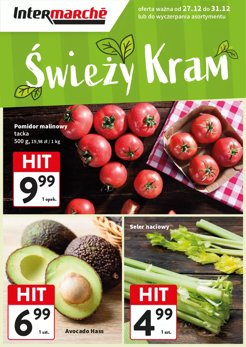 Gazetka promocyjna Intermarche - ważna 27.12 do 31.12.2024 - strona 2 - produkty: Avocado, Pomidor malinowy, Seler naciowy