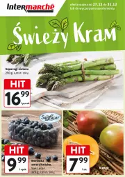 Gazetka promocyjna Intermarche - Gazetka - ważna od 31.12 do 31.12.2024 - strona 1 - produkty: Borówka, Borówka amerykańska, Mango