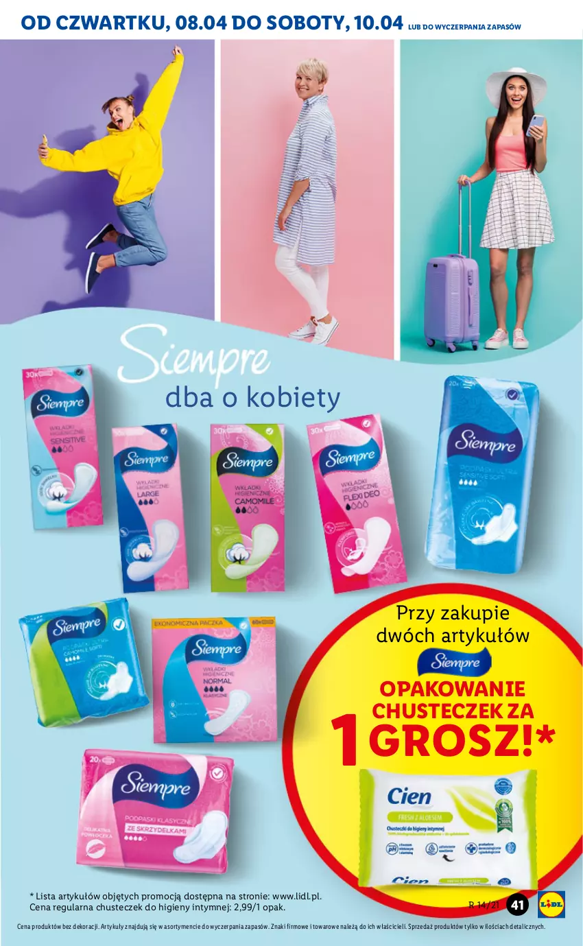 Gazetka promocyjna Lidl - Od Czwartku - ważna 08.04 do 10.04.2021 - strona 41