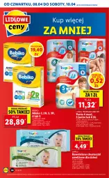Gazetka promocyjna Lidl - Od Czwartku - Gazetka - ważna od 10.04 do 10.04.2021 - strona 38 - produkty: Bebiko, Chusteczki, Dzieci, Mleko