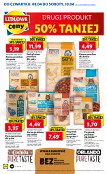 Gazetka promocyjna Lidl - Od Czwartku - Gazetka - ważna od 10.04 do 10.04.2021 - strona 44 - produkty: Kurczak, Pur, Kaczka, Pasztet, Wołowina, Sucha karma