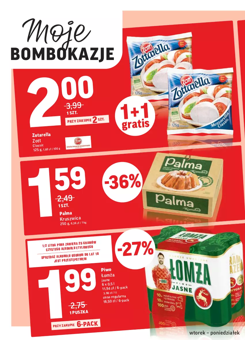 Gazetka promocyjna Intermarche - Okazje tygodnia - ważna 23.02 do 01.03.2021 - strona 2 - produkty: Palma, Piwo, Zott