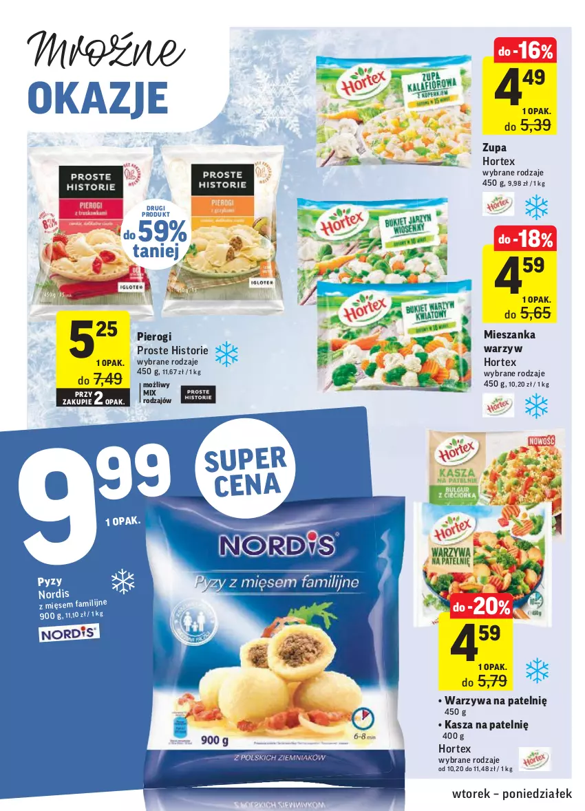 Gazetka promocyjna Intermarche - Okazje tygodnia - ważna 23.02 do 01.03.2021 - strona 20 - produkty: Fa, Hortex, Kasza, Mieszanka warzyw, Pierogi, Warzywa, Zupa