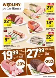 Gazetka promocyjna Intermarche - Okazje tygodnia - Gazetka - ważna od 01.03 do 01.03.2021 - strona 12 - produkty: Ser, Pekpol, Pasztet, Stół, Szynka, Kiełbaski białe, Rolada, Szynka cygańska, Olewnik