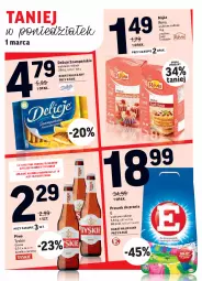 Gazetka promocyjna Intermarche - Okazje tygodnia - Gazetka - ważna od 01.03 do 01.03.2021 - strona 38 - produkty: Piwo, Proszek do prania, Tyskie, Mąka, Delicje